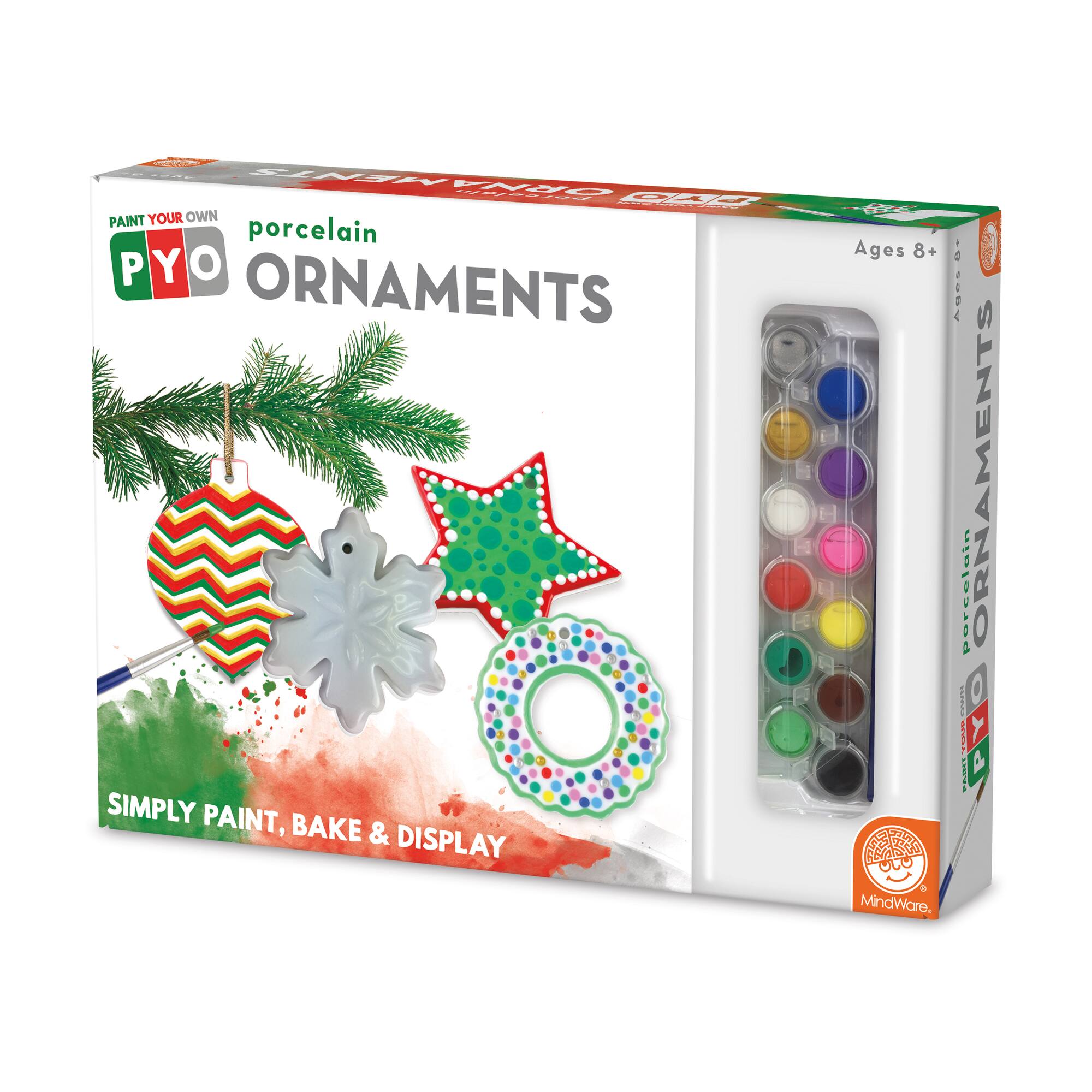 Paint Your Own Porcelain Ornaments